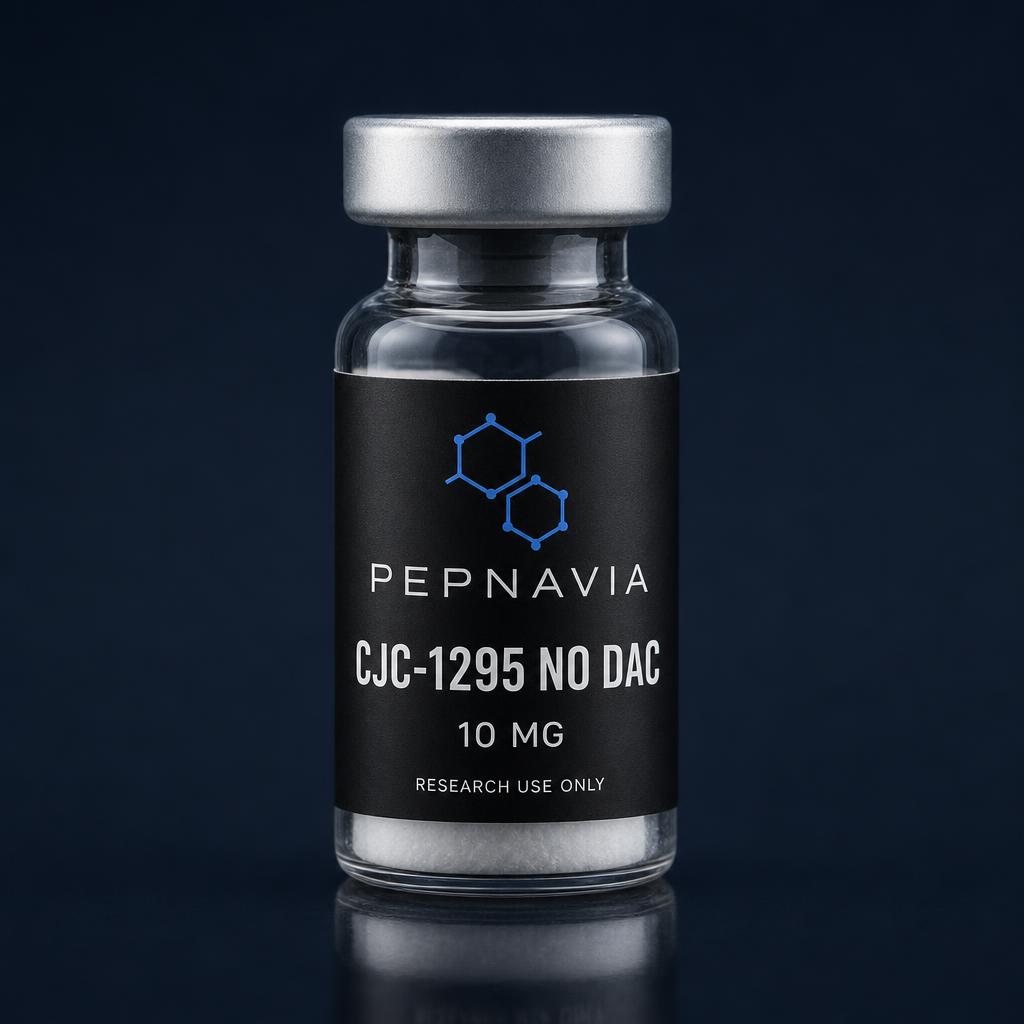 CJC-1295 utan DAC 5 mg — vial med PEPNAVIA-etikett, endast för forskningsbruk
